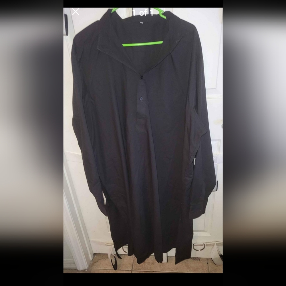 4x Long black dress